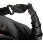 Aga Nafukovací vak LAZY BAG 230x70 cm Černý/Růžový
