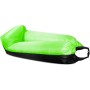 Aga Nafukovací vak LAZY BAG 230x70 cm Černý/Zelený