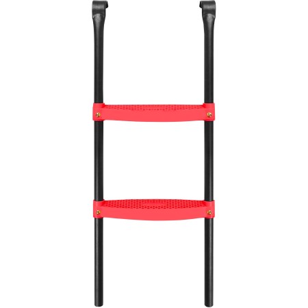 Aga Žebřík k trampolíně 305 - 430 cm Černý/Červený