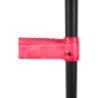 Aga Žebřík k trampolíně 305 - 430 cm Černý/Červený