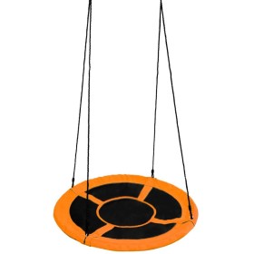 Aga Závěsný houpací kruh 90 cm Oranžový