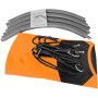 Aga Závěsný houpací kruh 90 cm Oranžový
