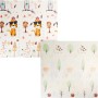 Aga4Kids Dětská skládací pěnová podložka 200x180 cm DS3009