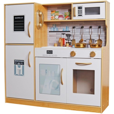 Aga4Kids Dřevěná kuchyňka s LED osvětlením MR6151