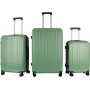 Aga Travel Sada cestovních kufrů MR4668 Zelená