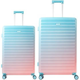 Aga Travel Sada cestovních kufrů MR4673 Růžová/Modrá