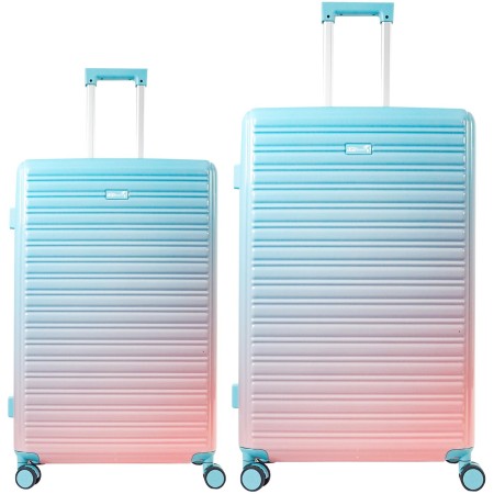 Aga Travel Sada cestovních kufrů MR4673 Růžová/Modrá