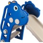 Aga4Kids Skluzavka s madlem 130 cm DS3701 Modrá