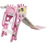 Aga4Kids Skluzavka s madlem 120 cm DS3702 Růžová