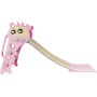 Aga4Kids Skluzavka s madlem 120 cm DS3702 Růžová