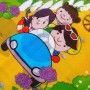 Aga4Kids Dětská plastová ohrádka s příslušenstvím 206x177x64 cm Zelená