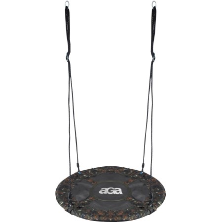 Aga Závěsný houpací kruh 90 cm Maskáčový
