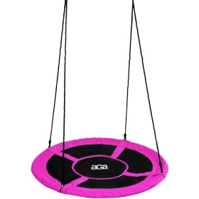 Aga Závěsný houpací kruh 90 cm Fialový