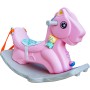Aga4Kids Plastový houpací koník 2v1 DS3802 Růžový