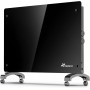 Tresko Skleněný konvektor 1500 W GPH-15 Černý