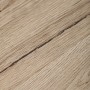 Stůl konferenční 120x60, MDF deska, 3D dekor dub san remo, kovové nohy, černý lak.