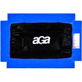 Aga Kryt pružin na obdélníkovou trampolínu 122x183 cm Modrý