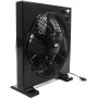 Aga Podlahový ventilátor 30 cm Černý