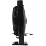 Aga Podlahový ventilátor 30 cm Černý