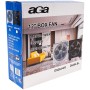 Aga Podlahový ventilátor 30 cm Šedý