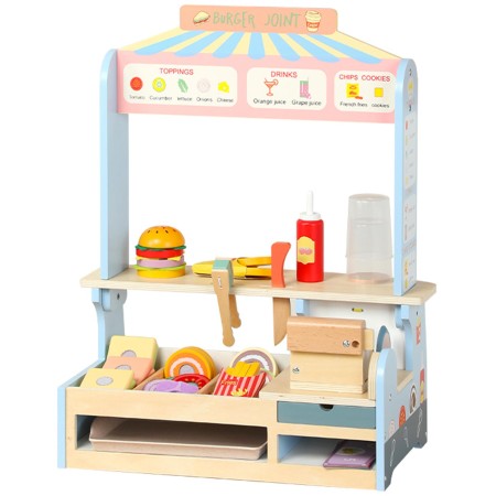 Aga4Kids Dětský dřevěný obchod DS5660