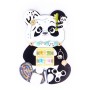 Aga4Kids Montessori dřevěná tabule Panda