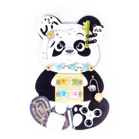 Aga4Kids Montessori dřevěná tabule Panda
