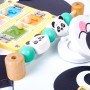 Aga4Kids Montessori dřevěná tabule Panda