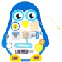 Aga4Kids Montessori dřevěná tabule Tučňák