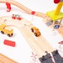 Aga4Kids Dřevěná vláčkodráha 32 dílů DS5643