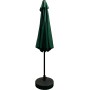 Aga Půlkruhový slunečník CLASSIC 270 cm Tmavě zelený