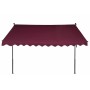 Aga Teleskopická markýza 350x120 cm Vínová