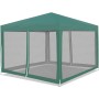 Aga Zahradní altán s moskytiérou 3x3 m Zelený