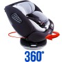 Aga Autosedačka i-Size 360° 0-36 kg DS1814 Černá/Šedá