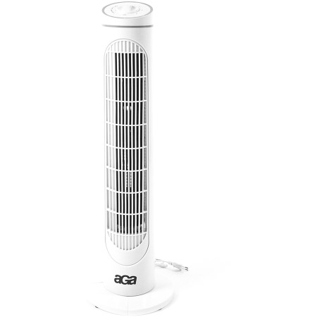 Aga Sloupový ventilátor 76 cm Bílý