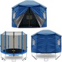 Aga Stan na trampolínu 250 cm (8 ft) Modrý