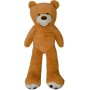Aga4Kids Plyšový medvěd 130 cm Světle hnědý s tlapkami