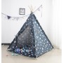 Aga4Kids Dětské Teepee Hvězdy Tmavě modrá