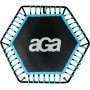Aga Odrazová plocha k fitness trampolíně Light Blue