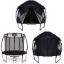 Aga Stan na trampolínu EXCLUSIVE 180 cm (6 ft) Černý