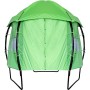 Aga Stan na trampolínu EXCLUSIVE 250 cm (8 ft) Světle zelený