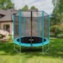 Aga SPORT TOP Trampolína 180 cm Světle modrá + ochranná síť