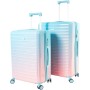 Aga Travel Sada cestovních kufrů MR4673 Růžová/Modrá