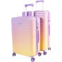 Aga Travel Sada cestovních kufrů MR4673 Žlutá/Fialová
