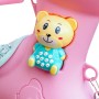 Aga4Kids Plastový houpací koník 2v1 DS3803 Růžový