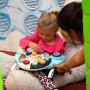 Aga4Kids Dětský interaktivní stoleček Modrý