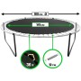 Aga Odrazová plocha k trampolíně 180 cm (36 ok)