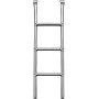 Aga SPORT PRO Trampolína 518 cm Tmavě zelená + ochranná síť + žebřík + kapsa na obuv