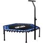 Aga FITNESS Trampolína 130 cm Modrá + madlo
