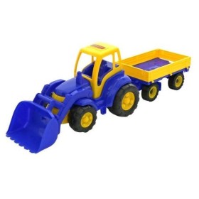 Traktor Šampion s lopatou a valníkem  /+1  ****